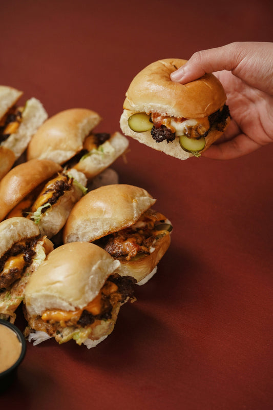 Kentucky Hot Brown Sliders with Jaca