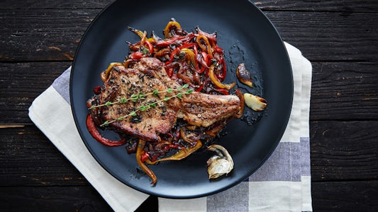 Apple Cinnamon Pork Chops with Jaca