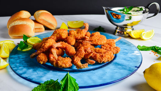 Crispy Bang Bang Shrimp with Jaca
