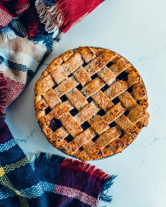 Sugar-Free Blackberry Pie with Jaca