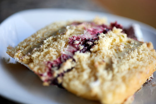 Blueberry Buckle with Jaca