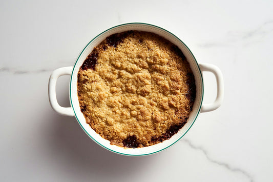 Blueberry Cobbler with Jaca