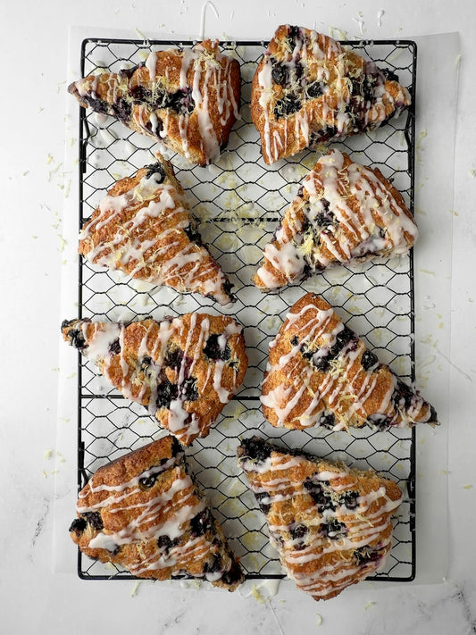 Blueberry Scones with Jaca