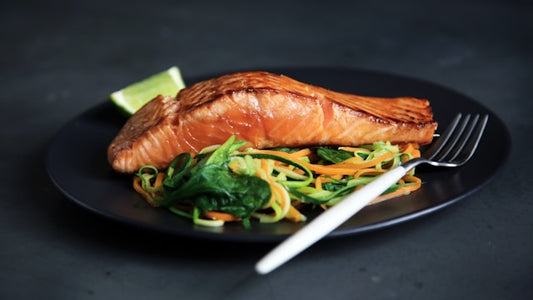Brown Sugar Glazed Salmon with Jaca