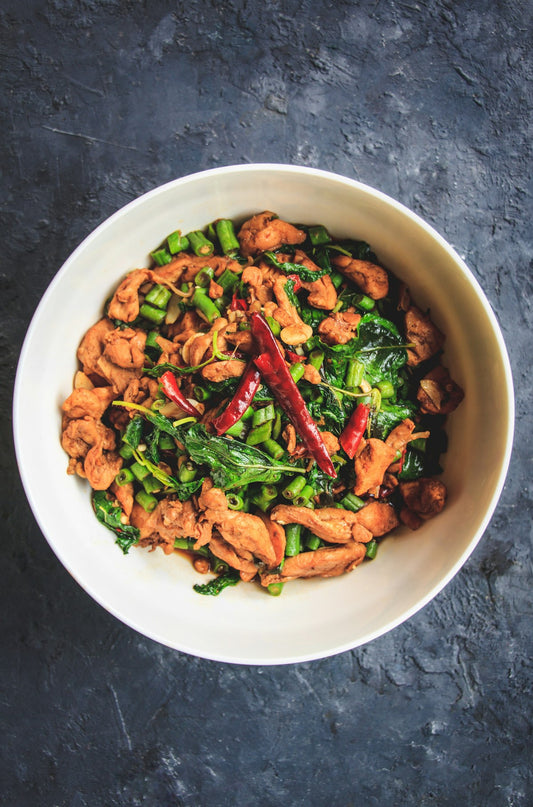 Chinese Cashew Chicken with Jaca
