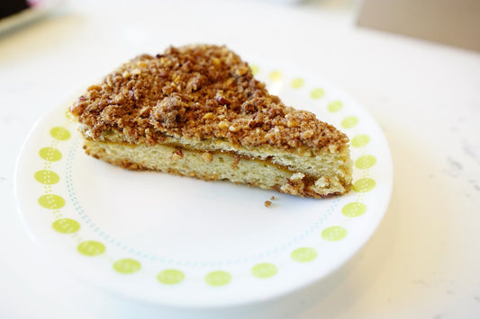 Cinnamon Sour Cream Coffee Cake with Jaca
