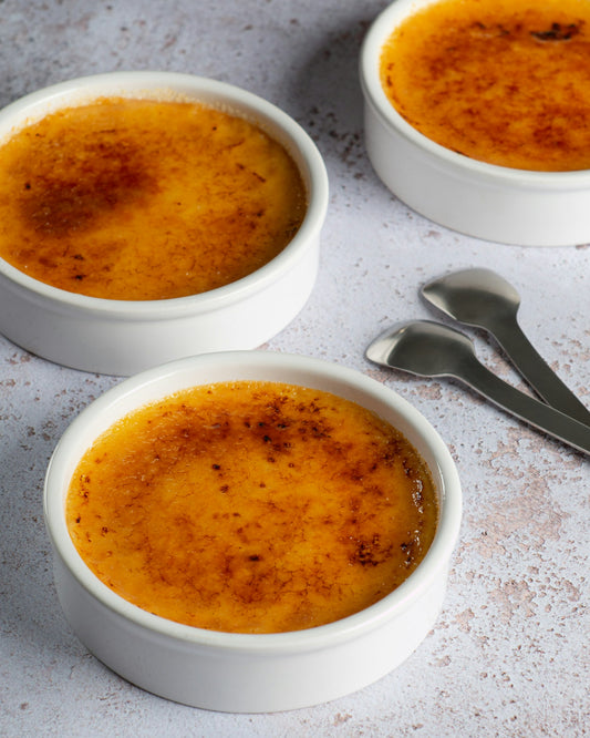 Classic Crème Brûlée with Jaca