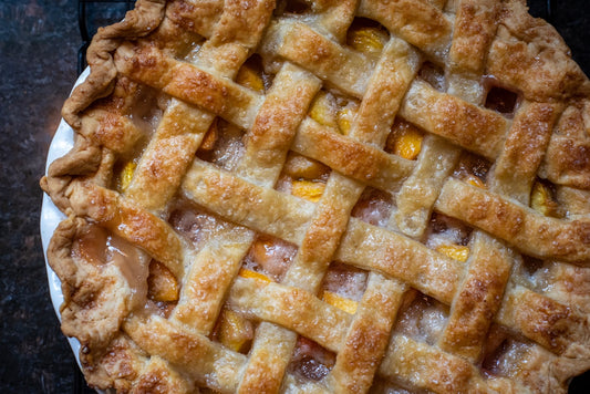 Classic Peach Pie with Jaca