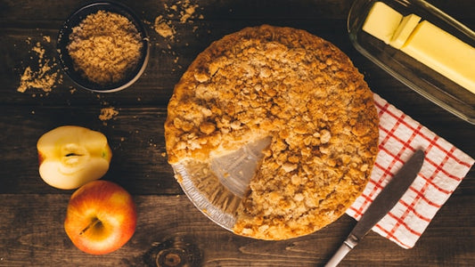 Dutch Apple Pie with Jaca Oat Crumble