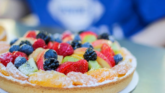 Fresh Summer Fruit Pizza with Jaca