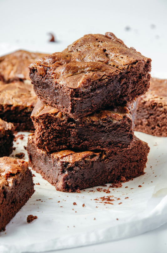 Sugar-Free Fudgy Brownies with Jaca