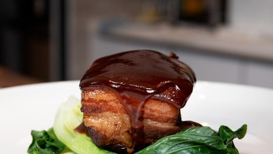 Glazed Ham Steaks with Jaca
