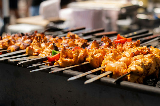 Hawaiian Chicken Kabobs with Jaca