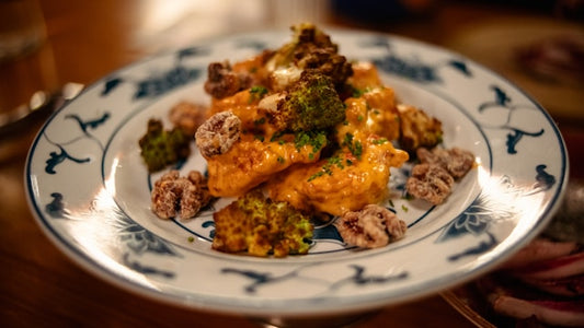 Honey Walnut Shrimp with Jaca