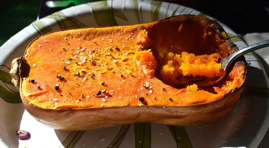 Brown Sugar Roasted Butternut Squash with Jaca