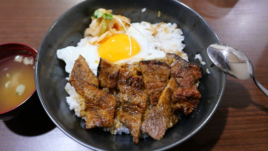 Korean Beef Bulgogi Rice Bowls with Jaca