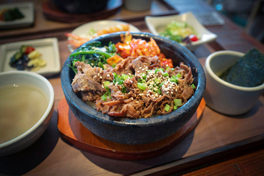 Korean Ground Beef Bowl with Jaca