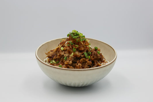 Korean Ground Beef Rice Bowls with Jaca