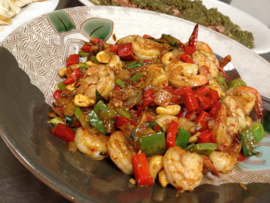 Kung Pao Shrimp with Jaca