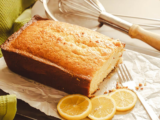 Lemon Loaf Cake with Jaca Glaze