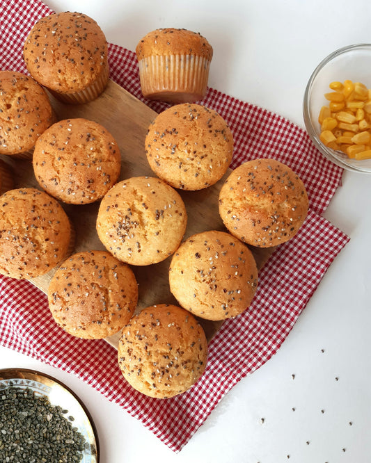Lemon Poppy Seed Muffins with Jaca