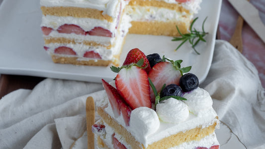 No-Bake Strawberry Icebox Cake with Jaca