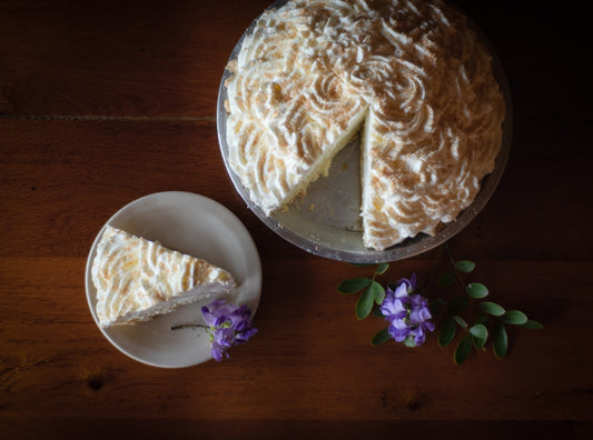 Old-Fashioned Coconut Cream Pie with Jaca