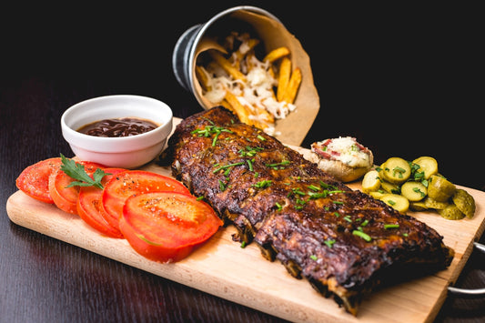 Oven-Baked Baby Back Ribs with Jaca BBQ Sauce