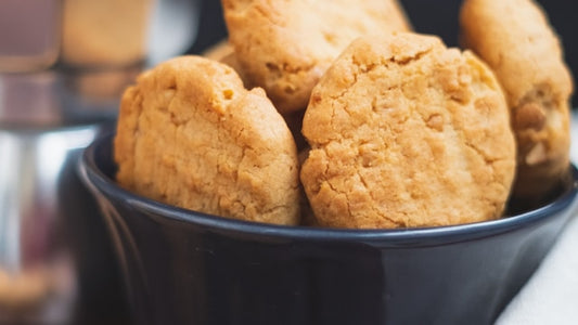 Soft & Chewy Peanut Butter Cookies with Jaca