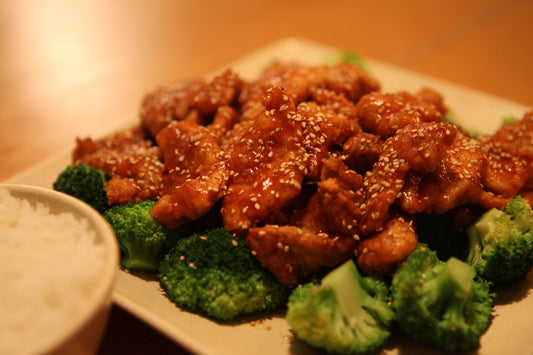 Sesame Chicken with Jaca