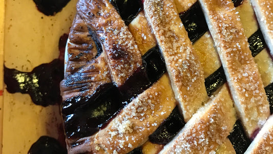 Simply the Best Blueberry Pie with Jaca