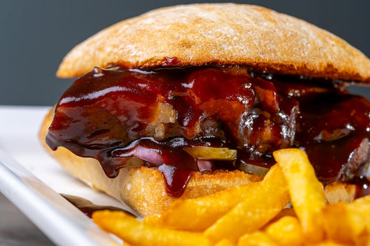 Slow Cooker Bourbon Pulled Pork with Jaca BBQ Glaze