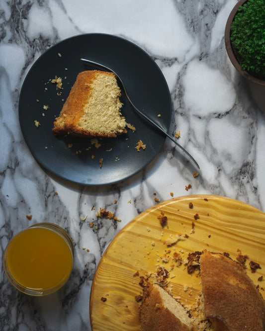 Sugar-Free Sour Cream Pound Cake with Jaca