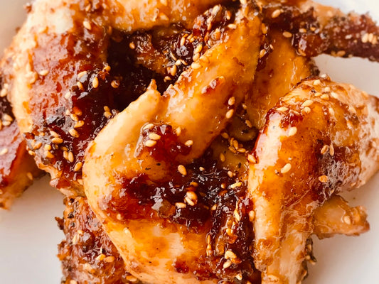 Sticky Chinese Chicken Wings with Jaca