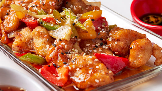 Sticky Pineapple Chicken with Jaca