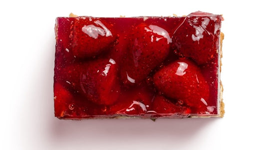 Strawberry Lemon Blondies with Jaca