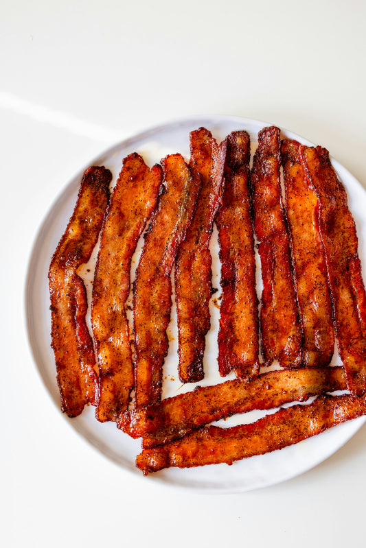Sweet & Spicy Candied Bacon with Jaca