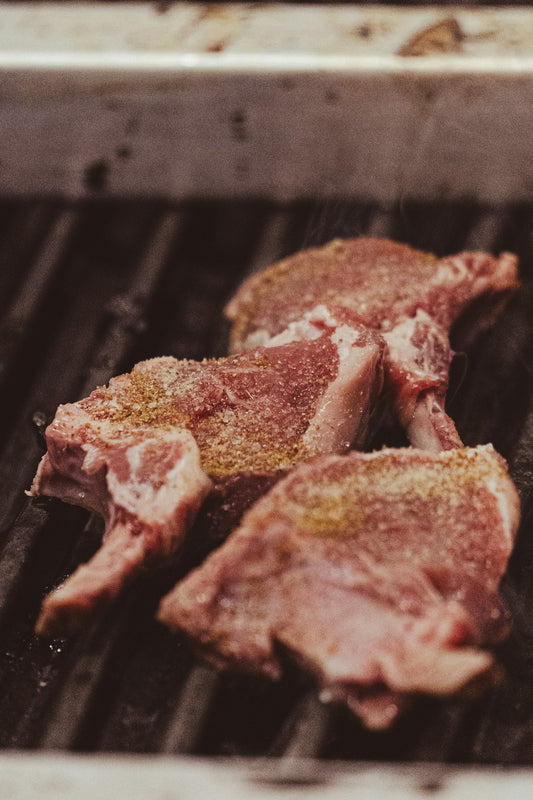 Sweet & Savory Grilled Pork Chops with Jaca