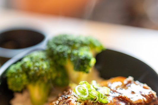 Teriyaki Salmon with Jaca Glaze