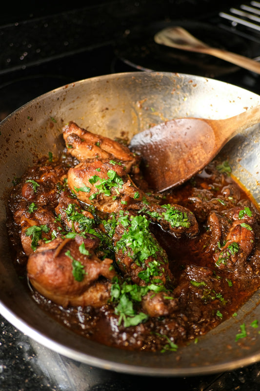 Vietnamese Caramel Chicken (Gà Kho) with Jaca